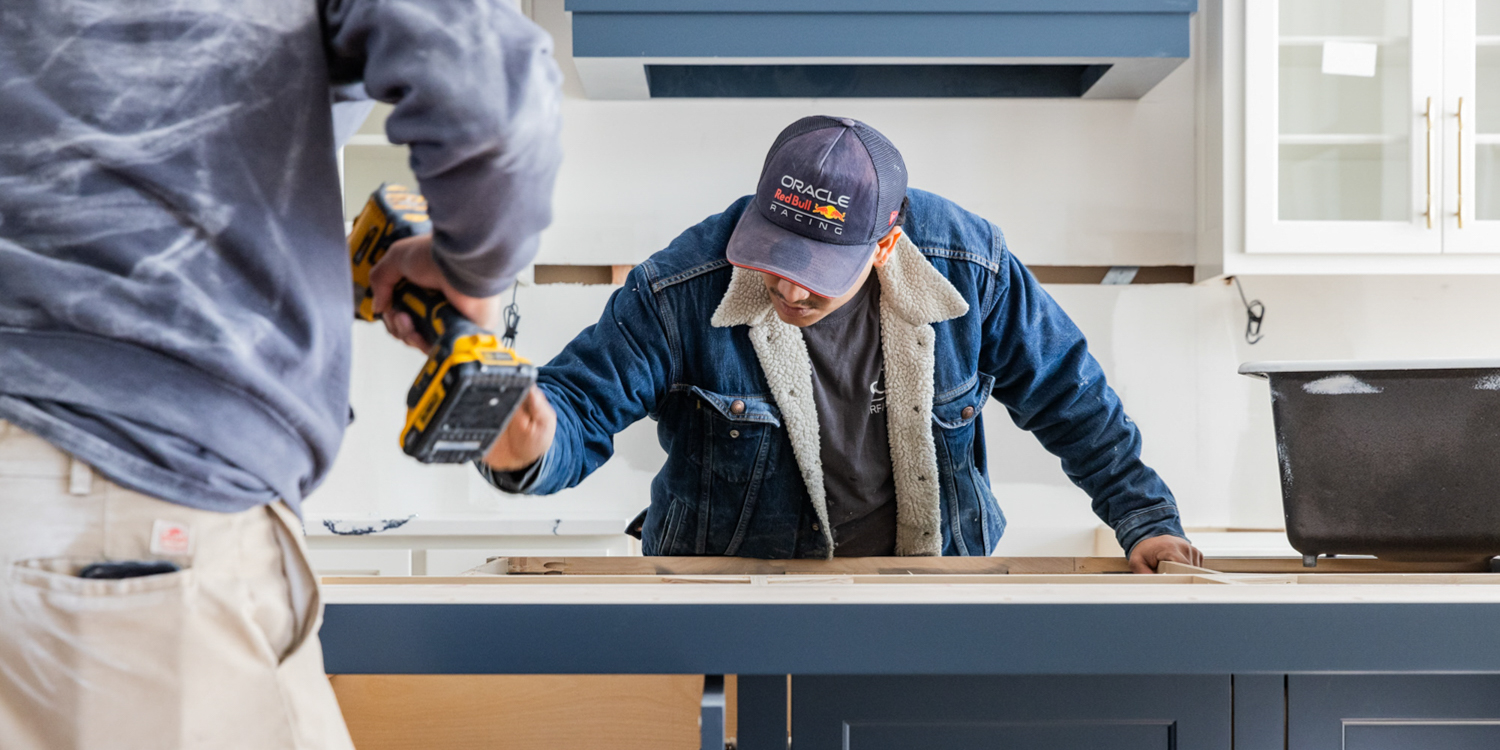 shackbuilt in progress job 2x1