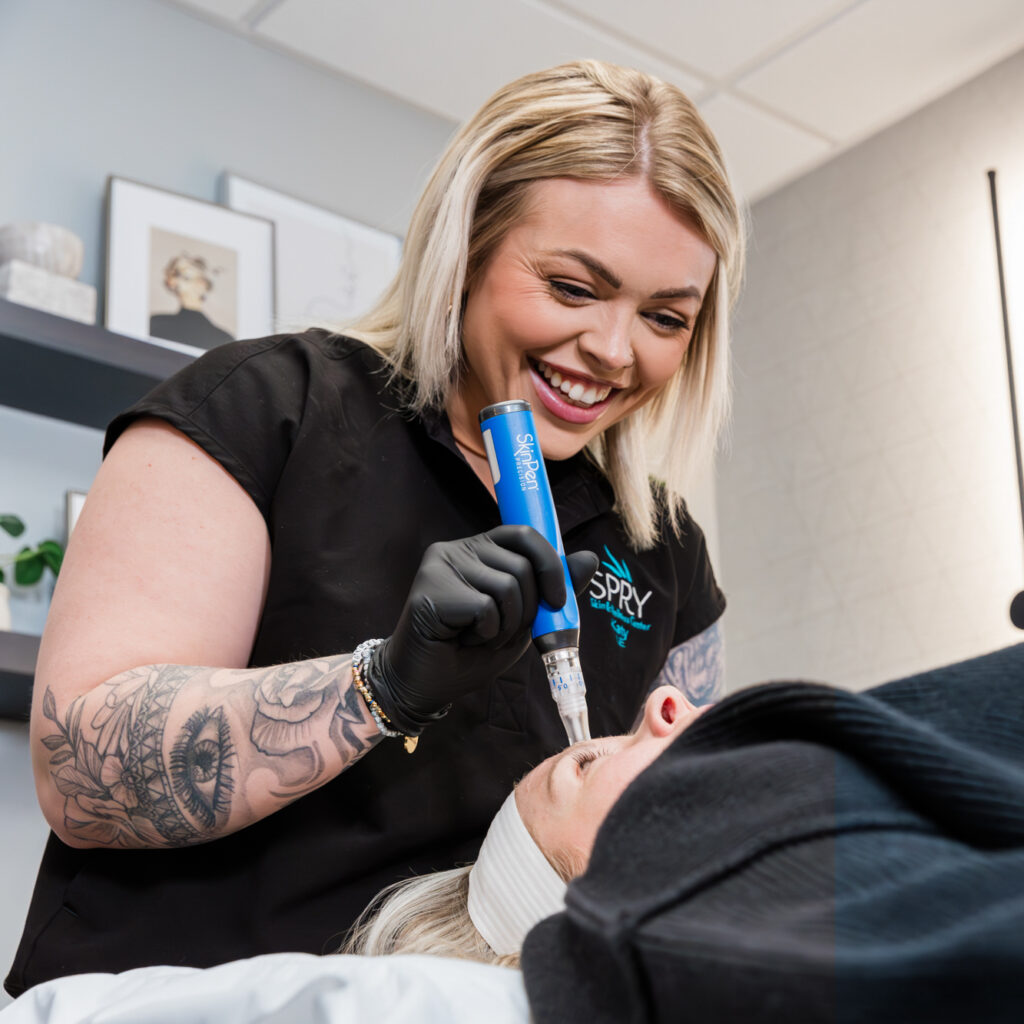 spry ongoing microneedling 1x1